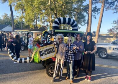 CCU and Halloween Golf Cart Parade
