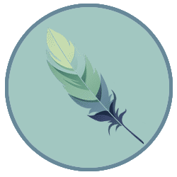 Prime Living Logo feather