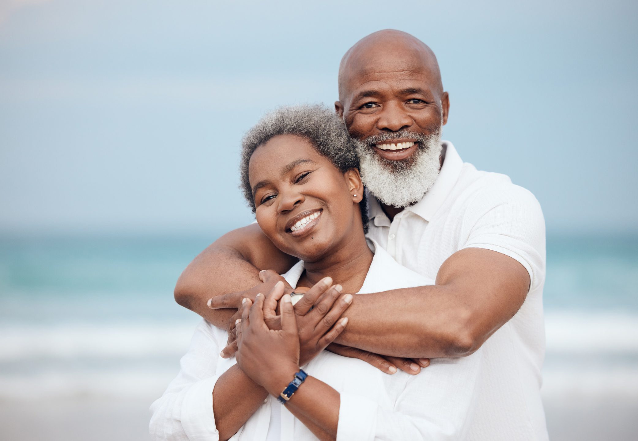 Shot of a mature couple spending time at the beach Shot of a mature couple spending time at the beach